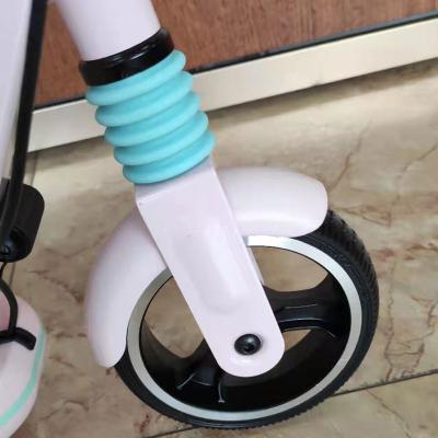 China New Generation Li-ion Scooter 130w Silent Motor Moped Electric Scooter Safe Rubber Battery Children Kids Electric Scooter for sale