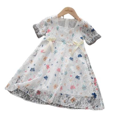 China Bear Leader Summer Baby Girl Princess Clothes Children Birthday Party Wedding Dress Kids Embroidered Boutique Dresses Age for sale