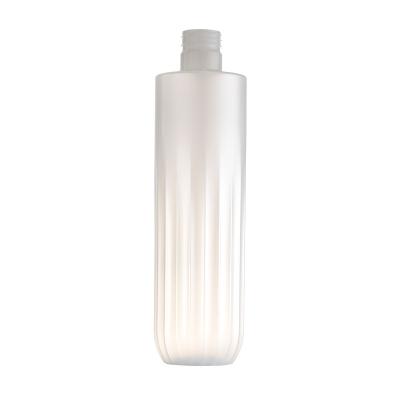 China Non Refillable Bright White Translucent 700ml ACP Textured Bottle For Bath Milk for sale