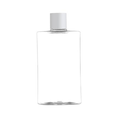 China ACP Non Refillable White Transparent Plastic Bottle For Shampoo for sale