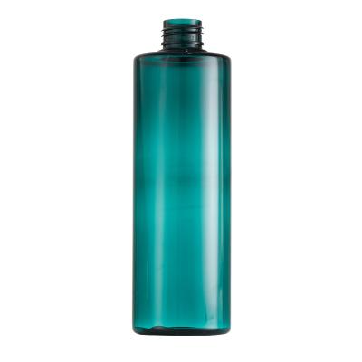 China Dark Green Translucent Plastic Child Safe PET Bottle 300ml Factory Custom for sale