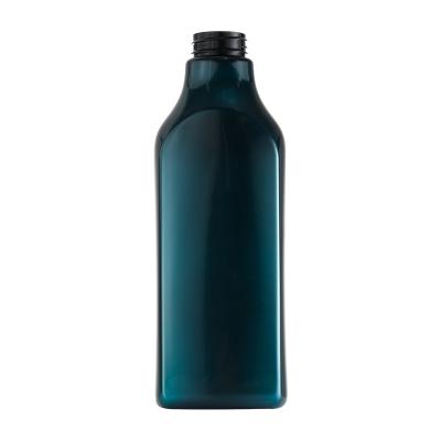 China Dark Green Environmental Friendly Reusable 750mlpet Bottle Non Refillable For Bath Milk for sale