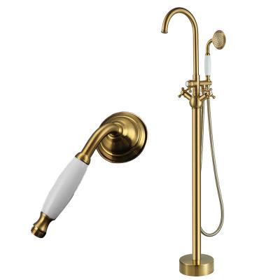 China With Slide Bar Multifunctional Brass Chrome Single Handle Shower Tub Mixer Wall Mounted Bath And Shower Faucets for sale