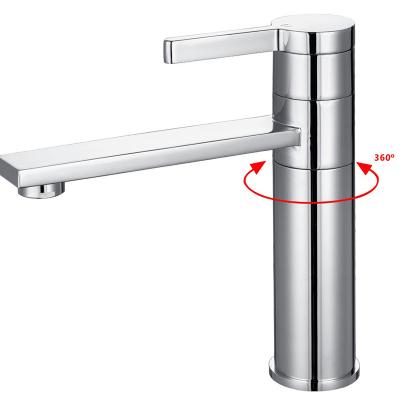 China Black Single Hole Modern Single Handle Bathroom Sink Faucet Tall Basin Mixer Tap Bathroom Vanity Sink Faucet Tap for sale