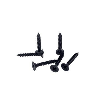 China Wholesale High Quality Heavy Industry Drywall Black 3.5*50MM Screws Wood Screws for sale