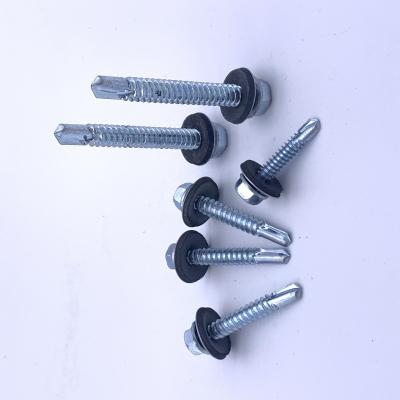 China Heavy Industry China C1022A Carbon Steel Self Drilling Screws Head Hex Washer HEX SDS for sale