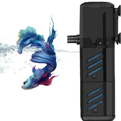 China Viable Aquarium 12w Water Circulation System Wavemaker Submersible Aquarium Water Filter Pump for sale