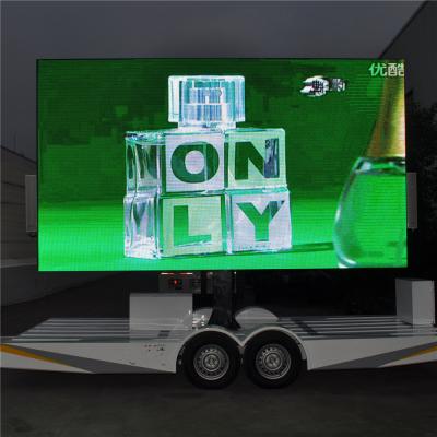 China High Outdoor Waterproof P6, P8, P10, P16 Mobile Truck / Outdoor Mobile Led Advertising for sale