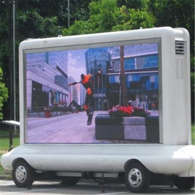 China Outdoor Car Advertising Display Led Screen Mobile Trailer Stage Truck For Advertising for sale