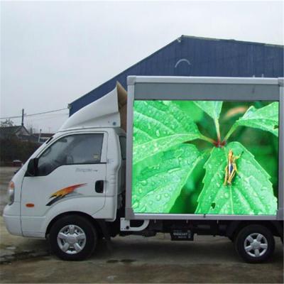 China outdoor outdoor led display screen video card advertising billboard truck for sale for sale