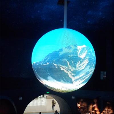 China P6 dia2m indoor full color sphere led display screen led led display / led / round ball shape for sale