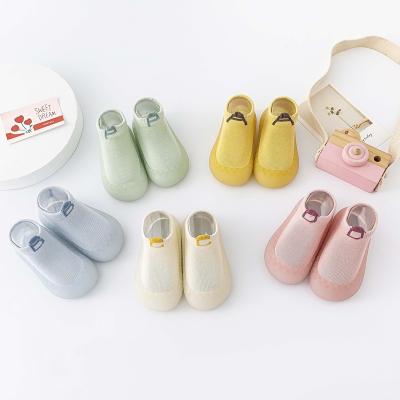 China 2022 Breathable Cotton Rubber Baby Soles Infant Shoes For Baby Boy Toddler Shoes for sale