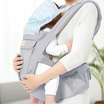 China Ergonomic Easy To Use Baby Carrier Hip Ergonomic Seat Carrier With Front Hood &Back for sale