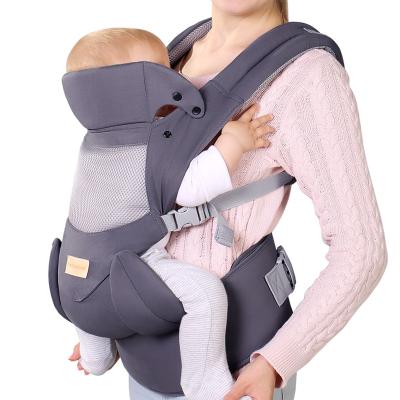 China /Safe/2021 Lightweight Ergonomic Baby Carrier Light Weight/Eco-Friendly/Eco-Friendly/Safe/Ergonomic Ergonomic 4 in 1 OEM Baby Carrier Soft Infant Wholesale Front and Backpack walking for sale