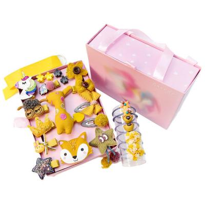 China Soft Sweet Mix Styles Cute Kid Girl Hair Accessories Hair Clips Baby Hair Bands for sale