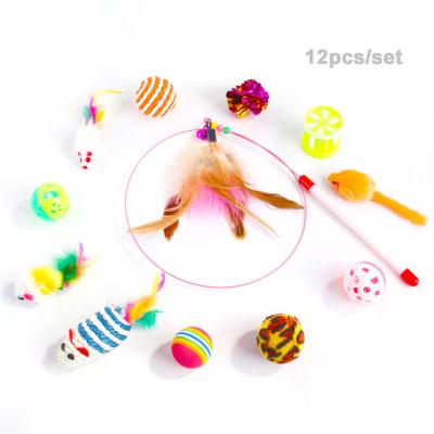 China 2021 Viable Viable Pet Toys For Cats Toy Multiple Items Per Set Interactive for sale