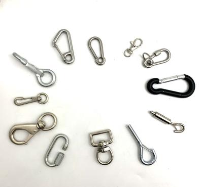 China Various Kinds Of Safety Rigging Hardware Heavy Industry Hooks Steel Swivel Instant Snap Hook Bolt Hook For Hanging for sale