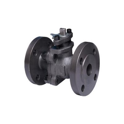 China General Chinese Stainless Steel Piping Low Pressure Forged Flanged Manual Ball Valve for sale