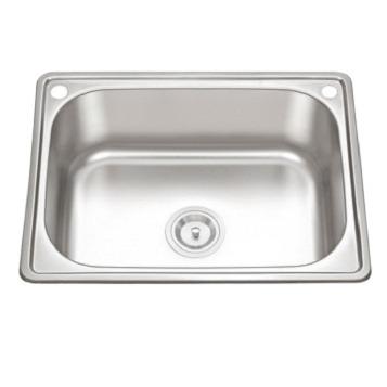 China Without Faucet 6046 Stainless Steel Hand Basin Kitchen Sink for sale