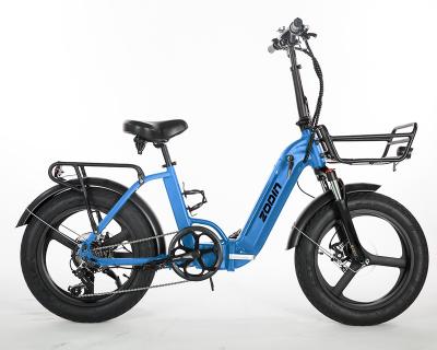 China Mountain Electric Bike Snow Long Range Folding Aluminum Alloy Fat Tire Ebike for sale