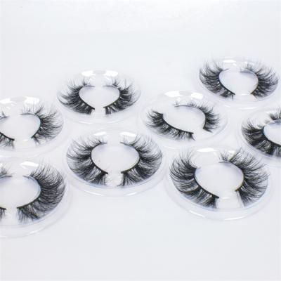 China Thick Fluffy Fake Mink Eyelashes Natural 3d real Mink Full Strip Lashes Vendor fake private label 3d for sale