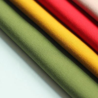 China High Quality Punto Roma Knitting Nylon Anti Pill Rayon Viscous Fabric With Spandex For Women Cloth for sale