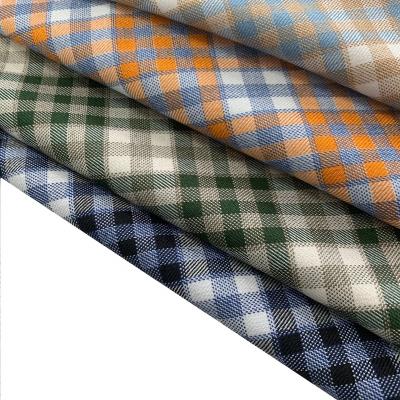 China Wholesale Anti Pill In Stock Newcoming And Fashionable Spandex T/R Check 4-Way Woven Fabric For Women Clothes for sale