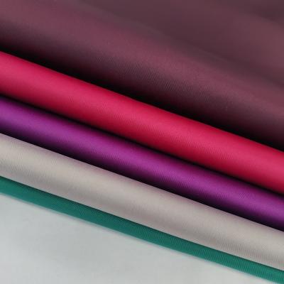 China Stretch Newcoming Terylene Polyester Satin Silk Spandex Smooth Stretch Woven Fabric For Dress&Blouse for sale