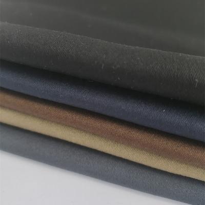 China New Style Stretch Satin Polyester Cotton Spandex Woven Fabric With Big Stretch For Winter& Autumn Clothing for sale