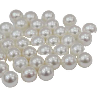 China Jewelry Making 3-12mm 3A Luminous Naked Pearl DIY Custom Naked Pearl Freshwater Pearl for sale