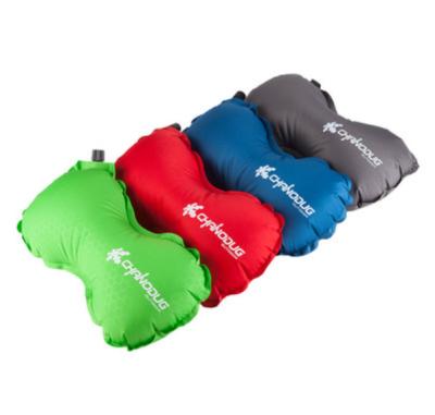 China Wholesale Soft Outdoor Portable Automatic Inflatable Travel Sleep Pillow Lumbar Support Pillow for sale