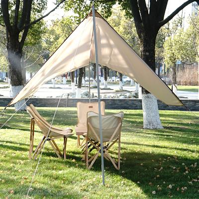 China Extended Type New Style Outdoor Camping BBQ With Portable Canopy Canopy Butterfly Shaped Tent for sale