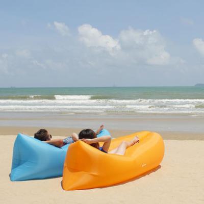 China Foldable Outdoor Camping Folding Lazy Sofa Couches Beach Inflatable Air Sofa for sale