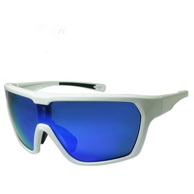 China Sports sunglasses 2021 one piece soft design trick lifistyle sunglasses for sale