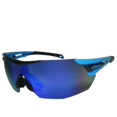 China Newest Sports Sunglasses One Piece Sports Golf Sunglasses Polaried Lenses for sale