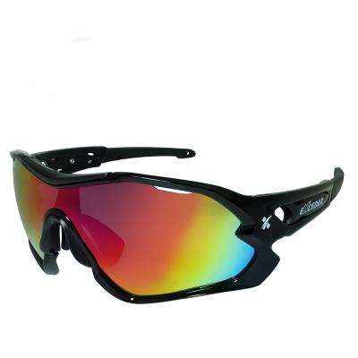 China 2021 Sports Sunglasses One Piece Temple UV400 Soft Adjustable Outdoor Sports Sunglasses Eyewear for sale