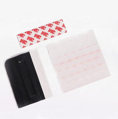 China Felt Edge Fabric Soft Wet 5CM Self Adhesive Squeegee Business Felt Scraper Felt for sale