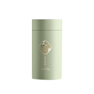 China Recyclable Customized Round Tea Cosmetic Packaging Boxes Tube Paper Tube Box for sale