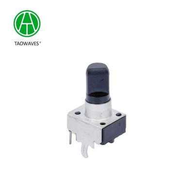 China RP09 digital Rotary Potentiometer 9mm Insulated hollow Shaft Locating Point B5K 50K for sale