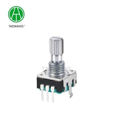 Κίνα 12 mm Incremental Rotary Encoder με κουμπί πιέσης Axonia 12/24 Pulse Per 360 βαθμούς προς πώληση