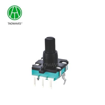 China Axle Sleeve Form 16mm Plastic Housing Rotary Encoder With Switch for sale