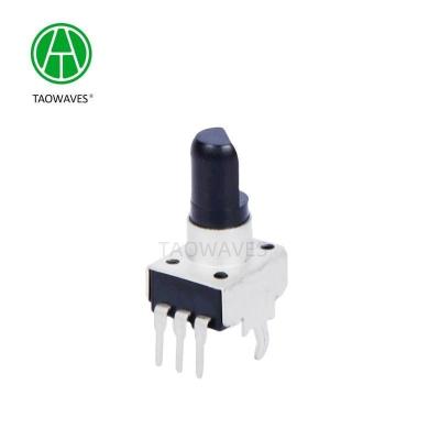 China Eenvoudige aansluiting 9 mm geïsoleerde as industriële roterende potentiometer B5K 50K Te koop