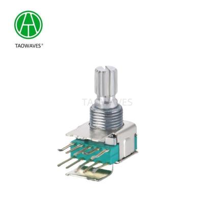 China RS12 Rotary Multi Way Switch 12mm Lautstärkeregler mit Anpassungsunterstützung zu verkaufen