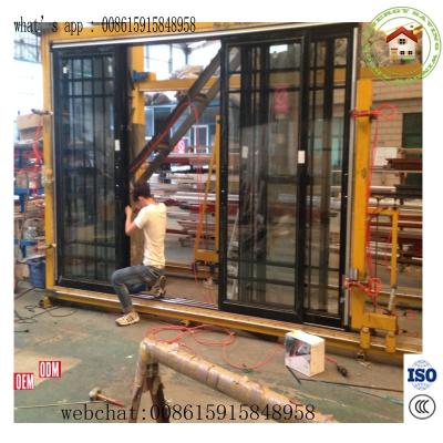 China Sliding aluminum horizontal sliding door grille decoartaion nice for sale