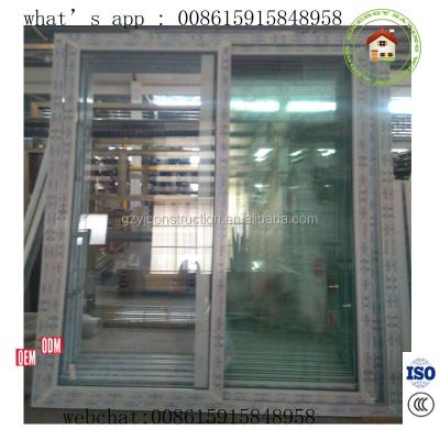 China Foshan plastic vinyl price cheap upvc sliding door for sale