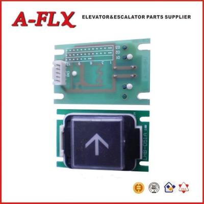 China Square Mitsubishi Elevator Push Button LHB-051A With PCB and Cover for sale