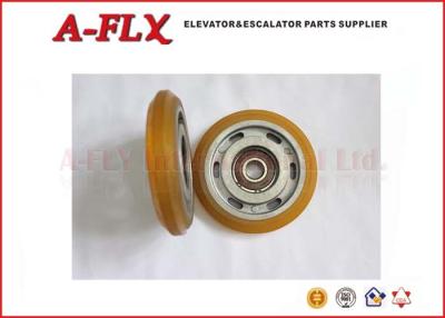 China Thyssen Elevator Guide Roller Wheels D125 Otis Elevator Parts for sale