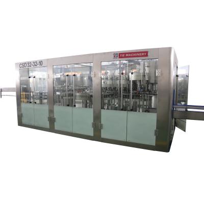 China Plastic Beverage Bottle 10000 BPH 500ml Carbonated Beverage Bottling And Packaging Machine for sale