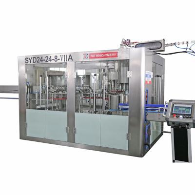 China Automatic 12000 BPH Beverage PET Bottle Water Filling And Plastic Making Machine for sale