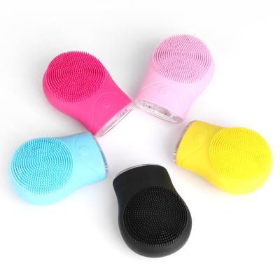 Κίνα Skin Facial cleansing instrument Silicone Cleaning Face Scrubber Equipment Vibrating Massager προς πώληση